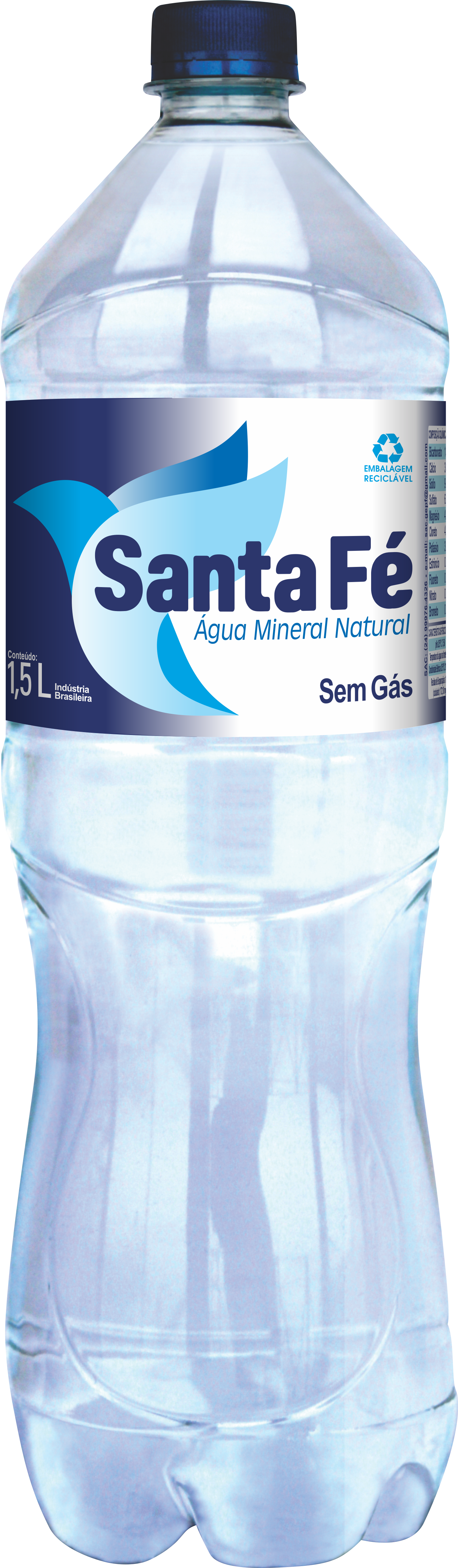 Água Mineral Santa Fé - 1500ml