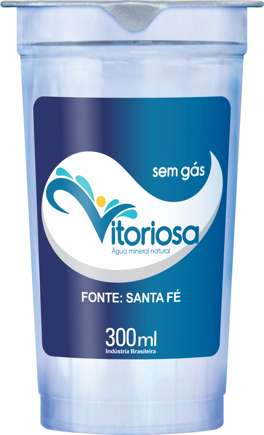 Água Mineral Vitoriosa - Copo 300ml